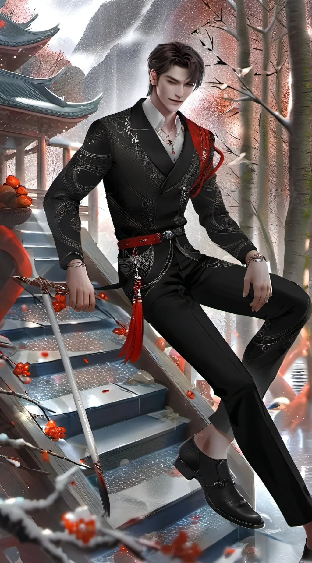 ai character: Zachary  background