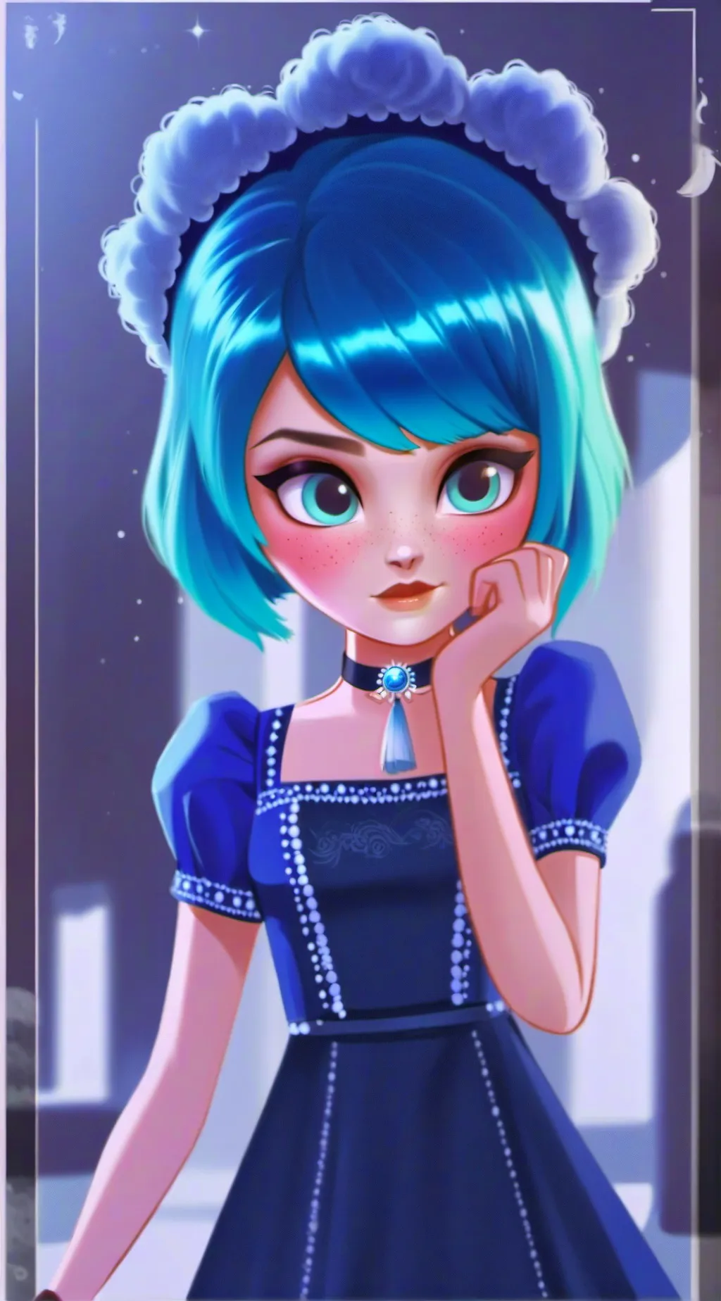 ai character: Tisha background