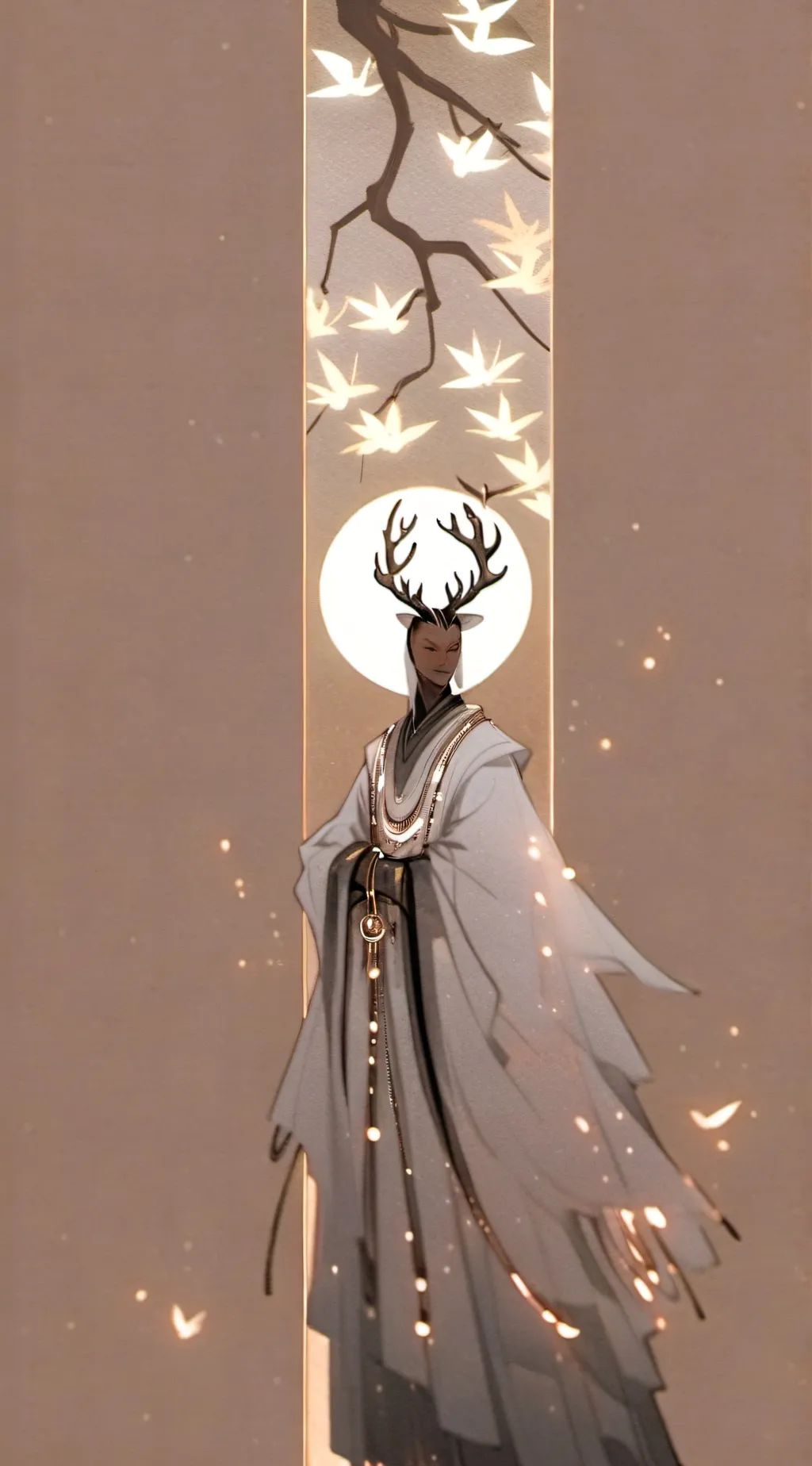 ai character: Unknown feelings background