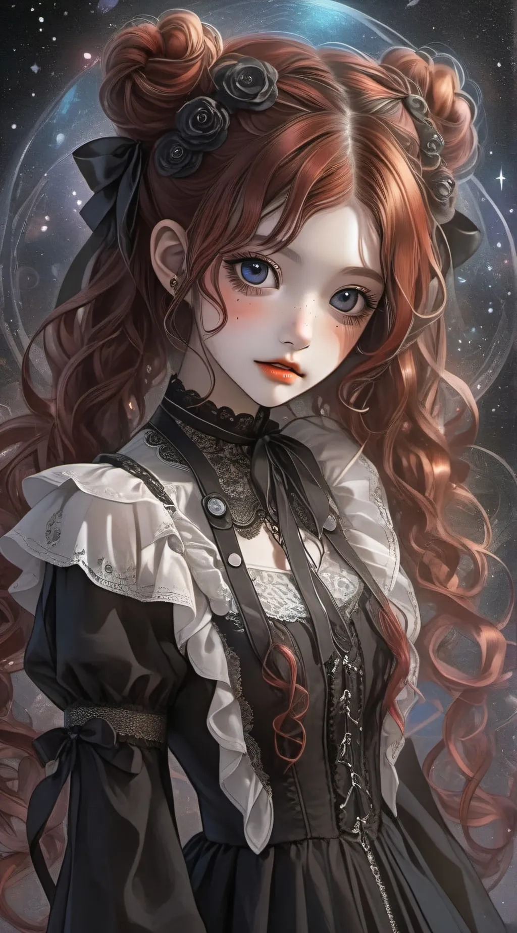 ai character: Melody background