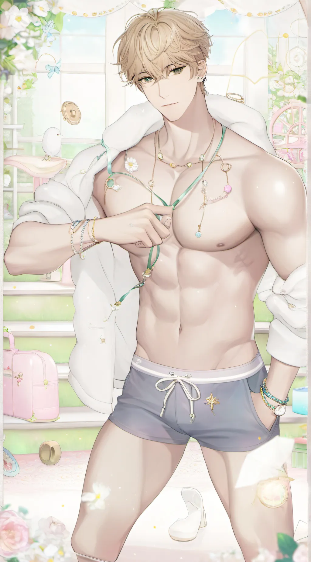 ai character: mark background