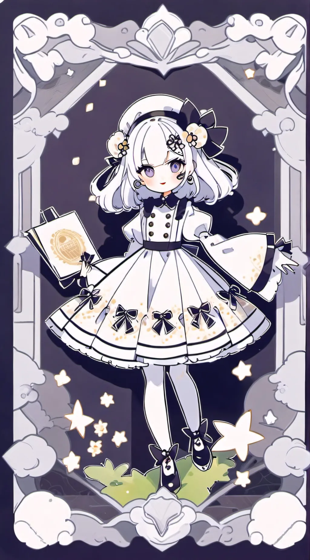 ai character: Doc miss stuffens background