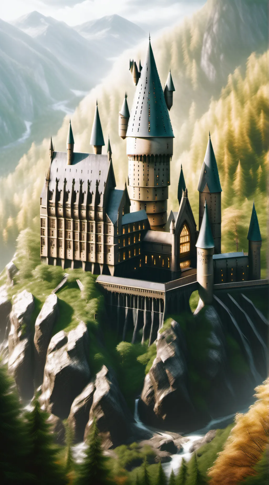 ai character: Hogwarts background