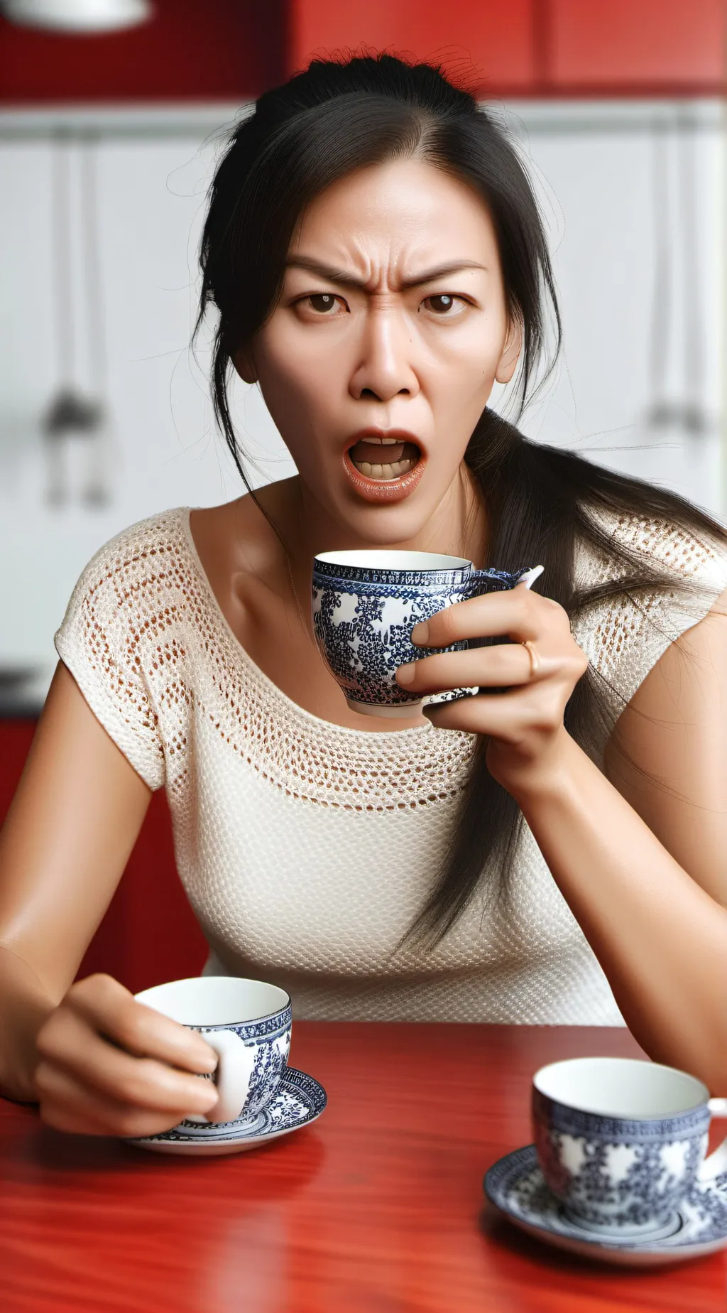 ai character: mum background