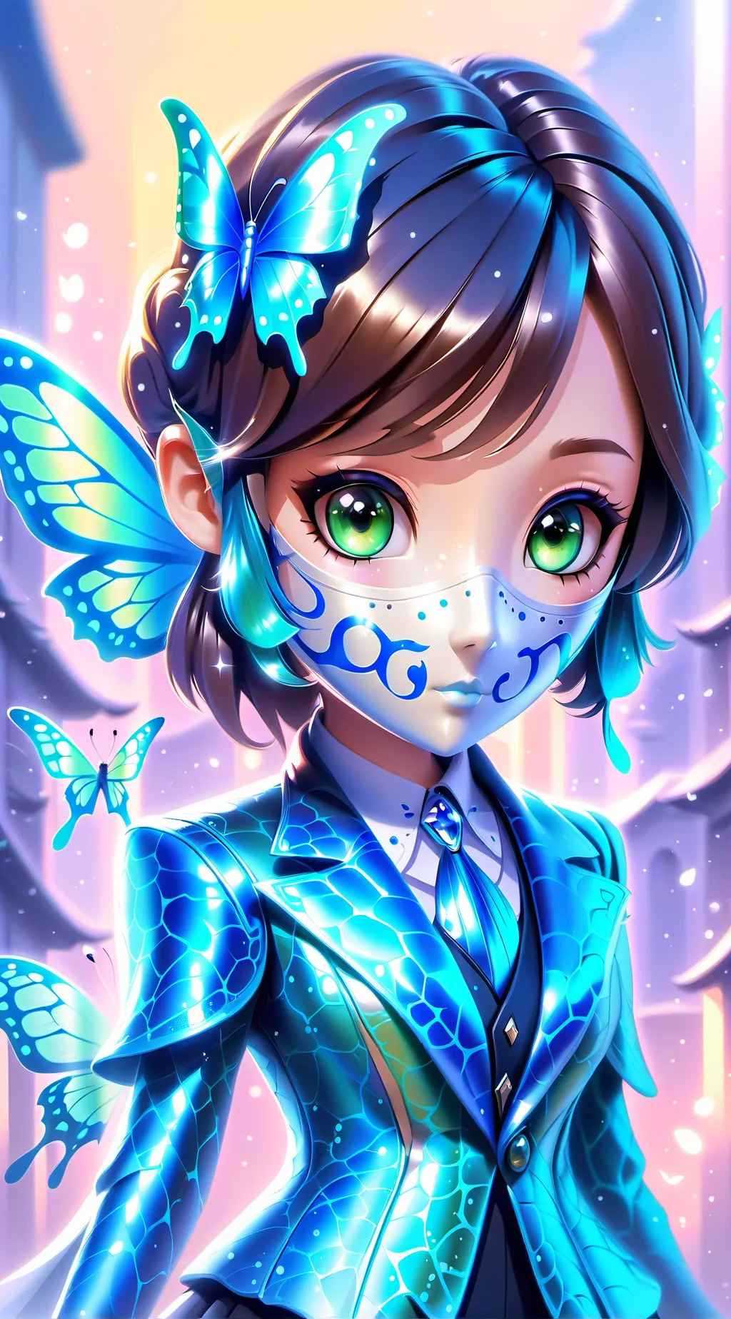ai character: Chrysalis background