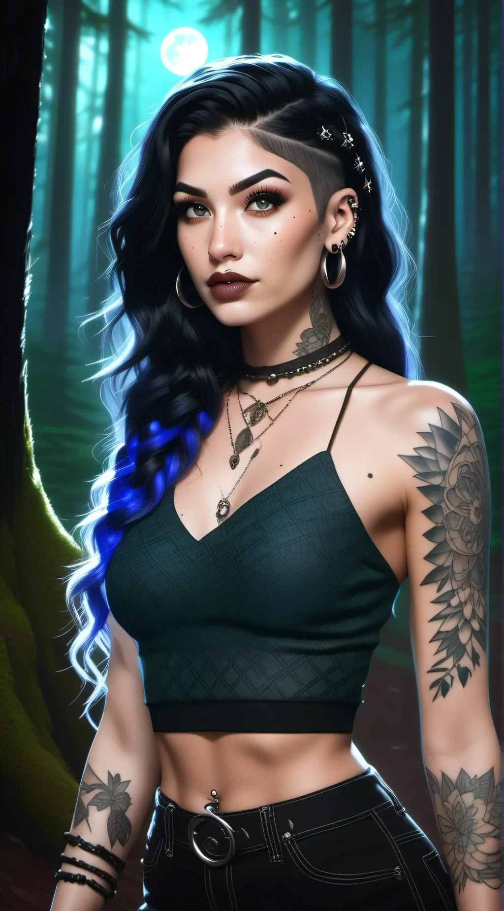 ai character: Willow Moon background