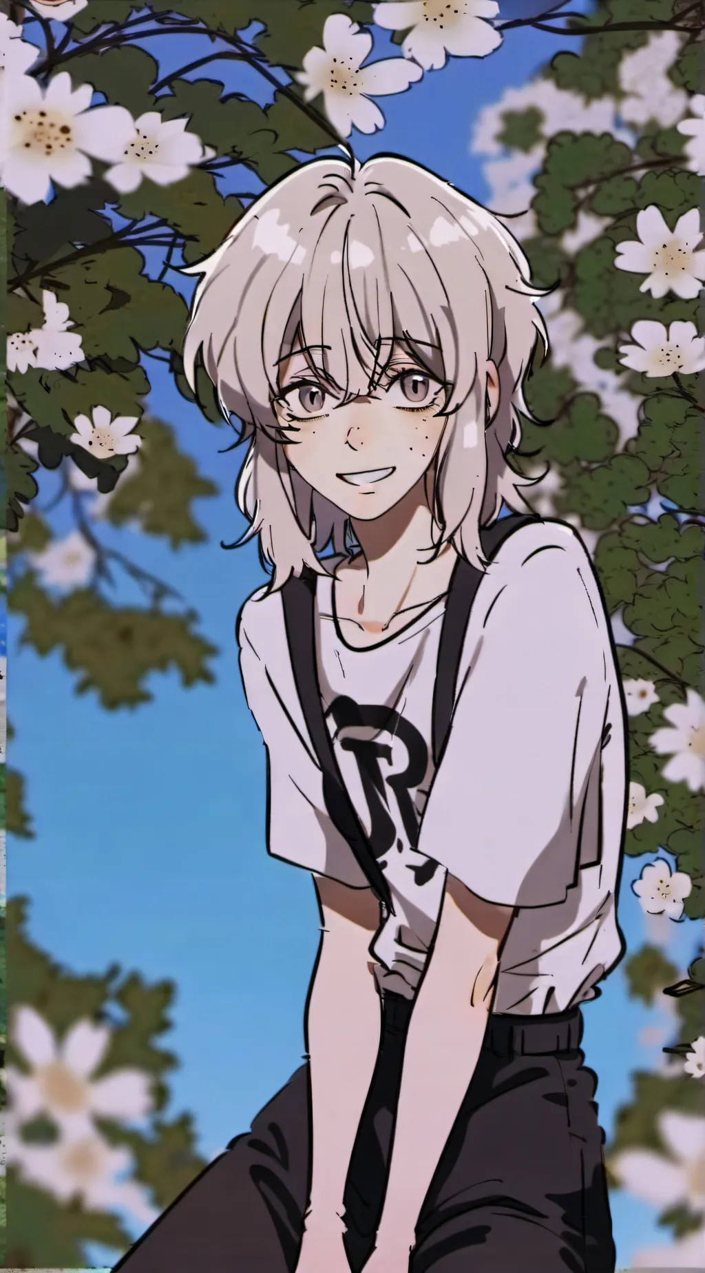 ai character: M~ H~ A~ background