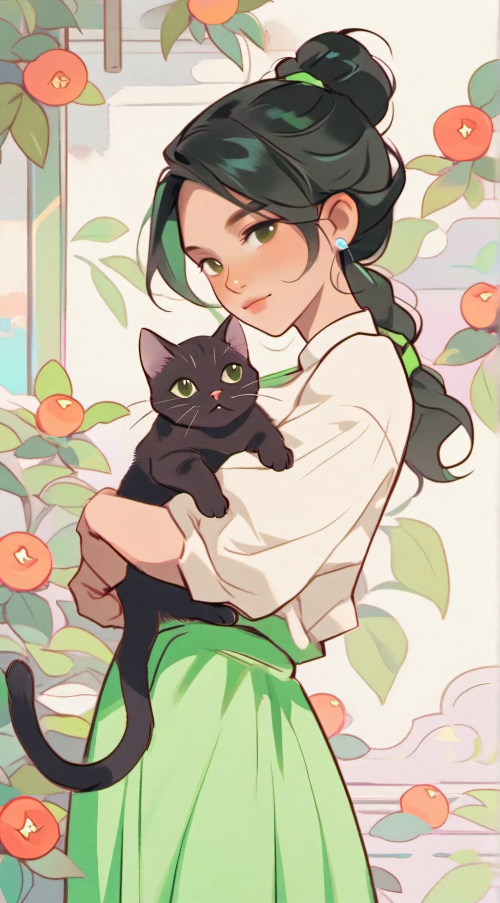 ai character: Emma <3 background