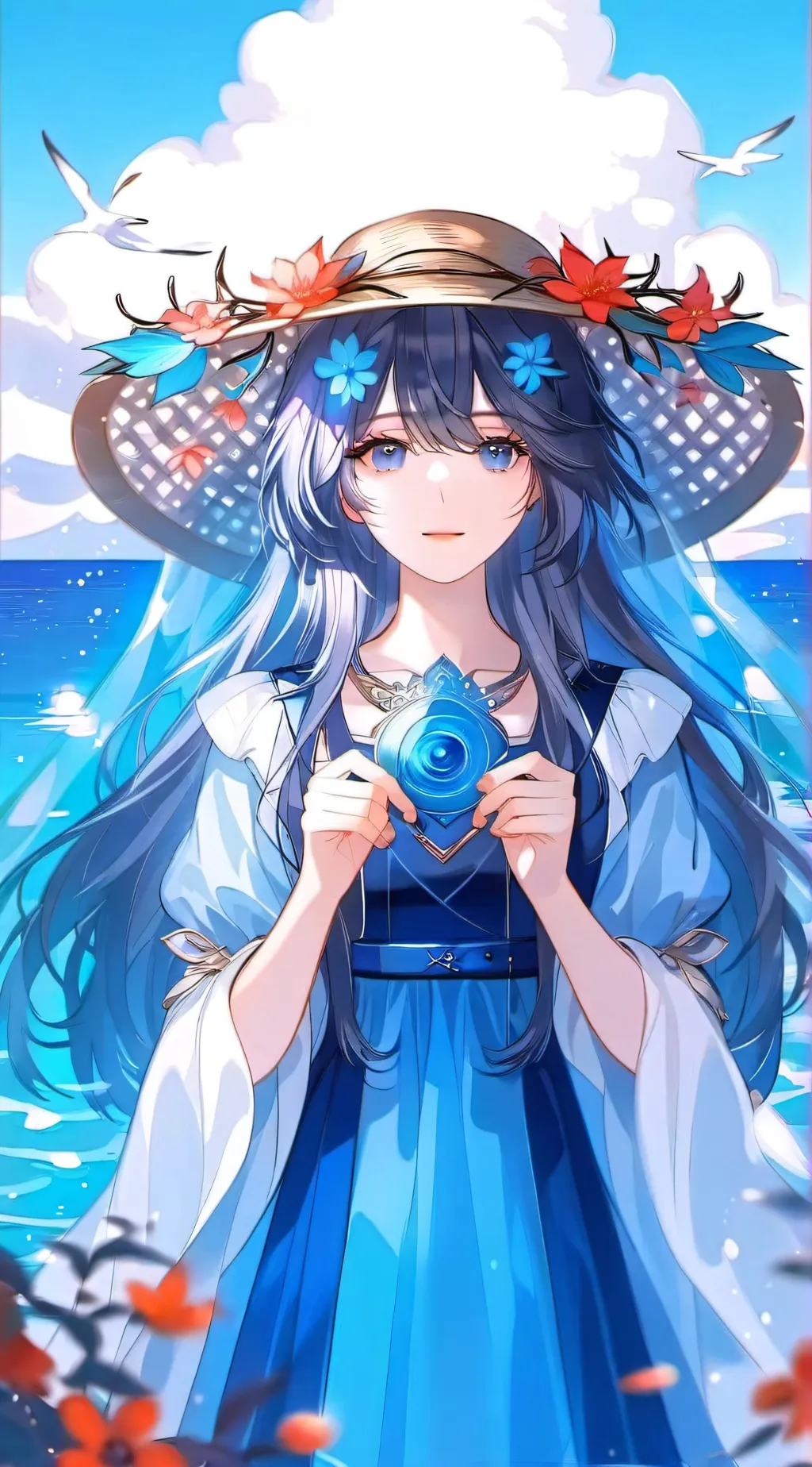 ai character: Hazel Kate  background