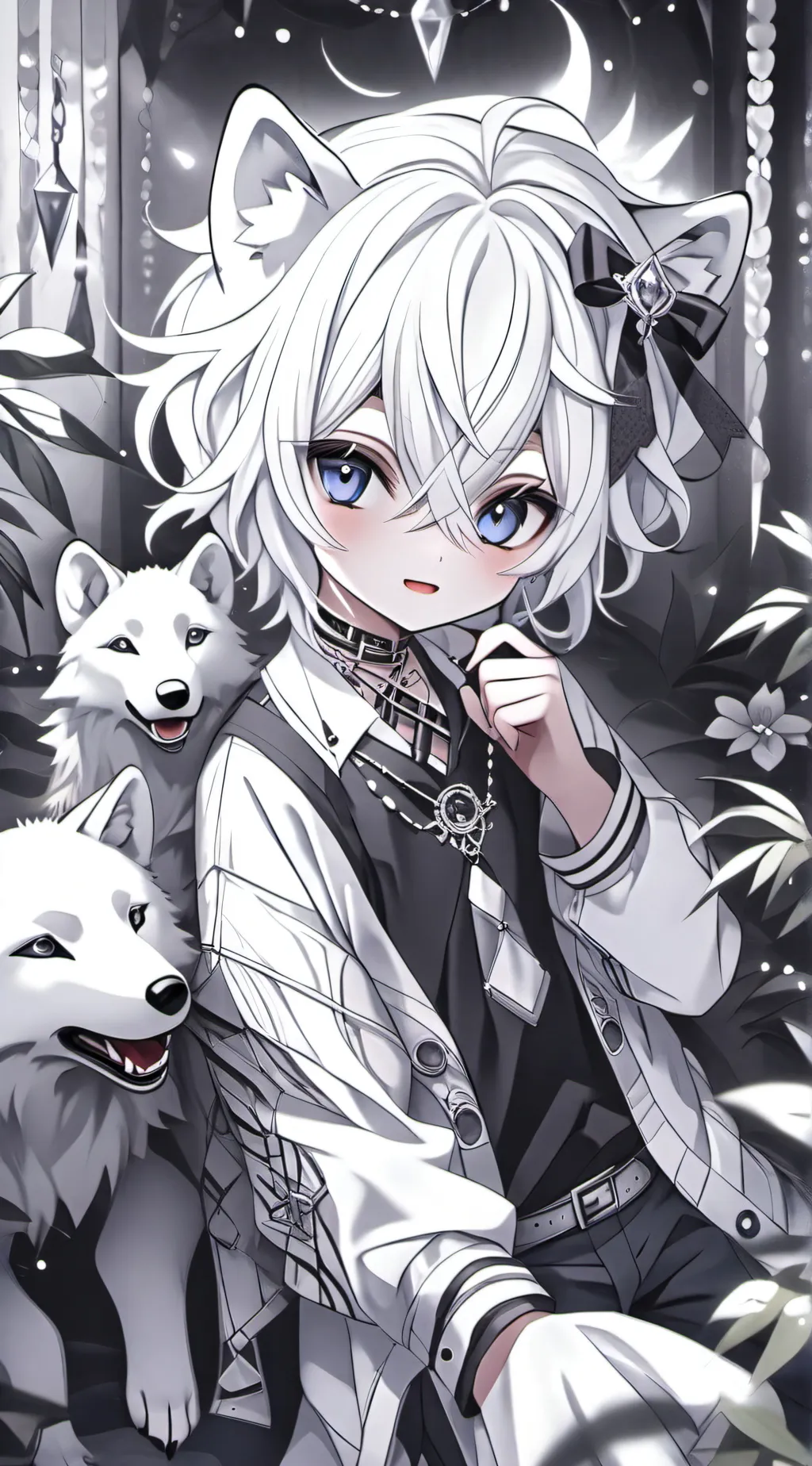 ai character: Max background