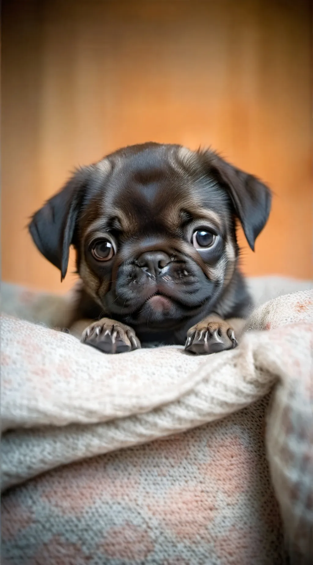 ai character: adorable pug background