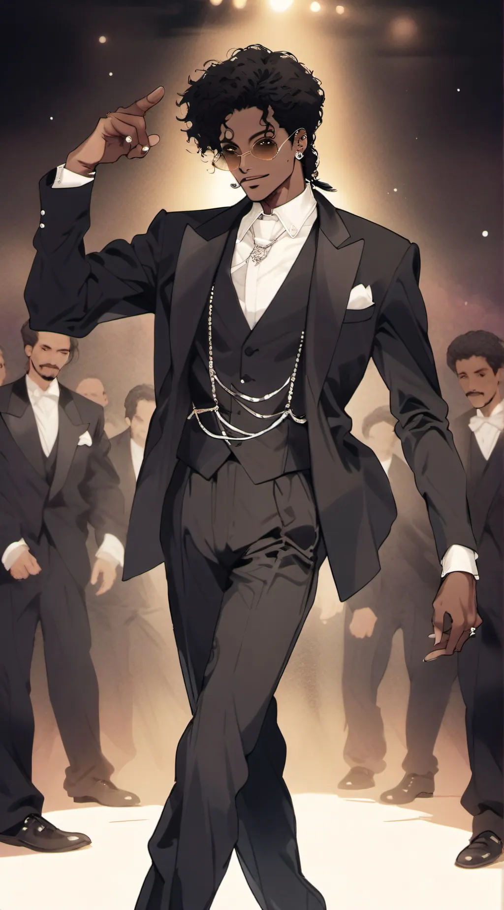 ai character: MJ background