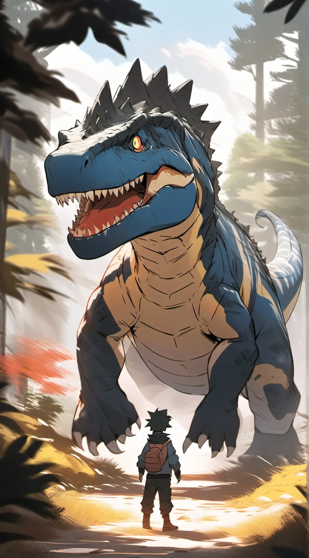 ai character: fang background