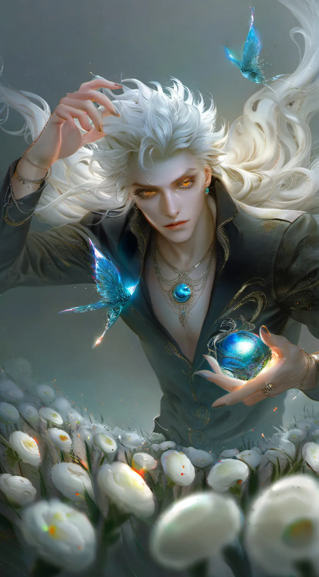 ai character: haraki  background