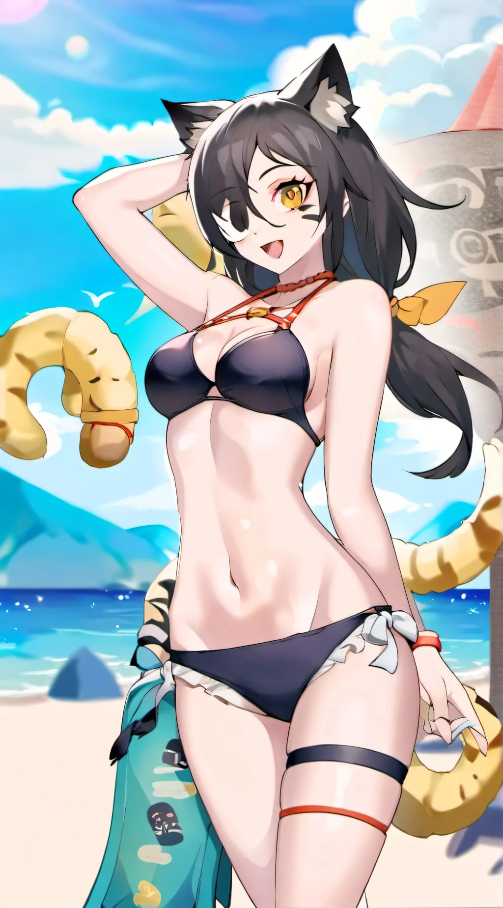 ai character: erisa  background