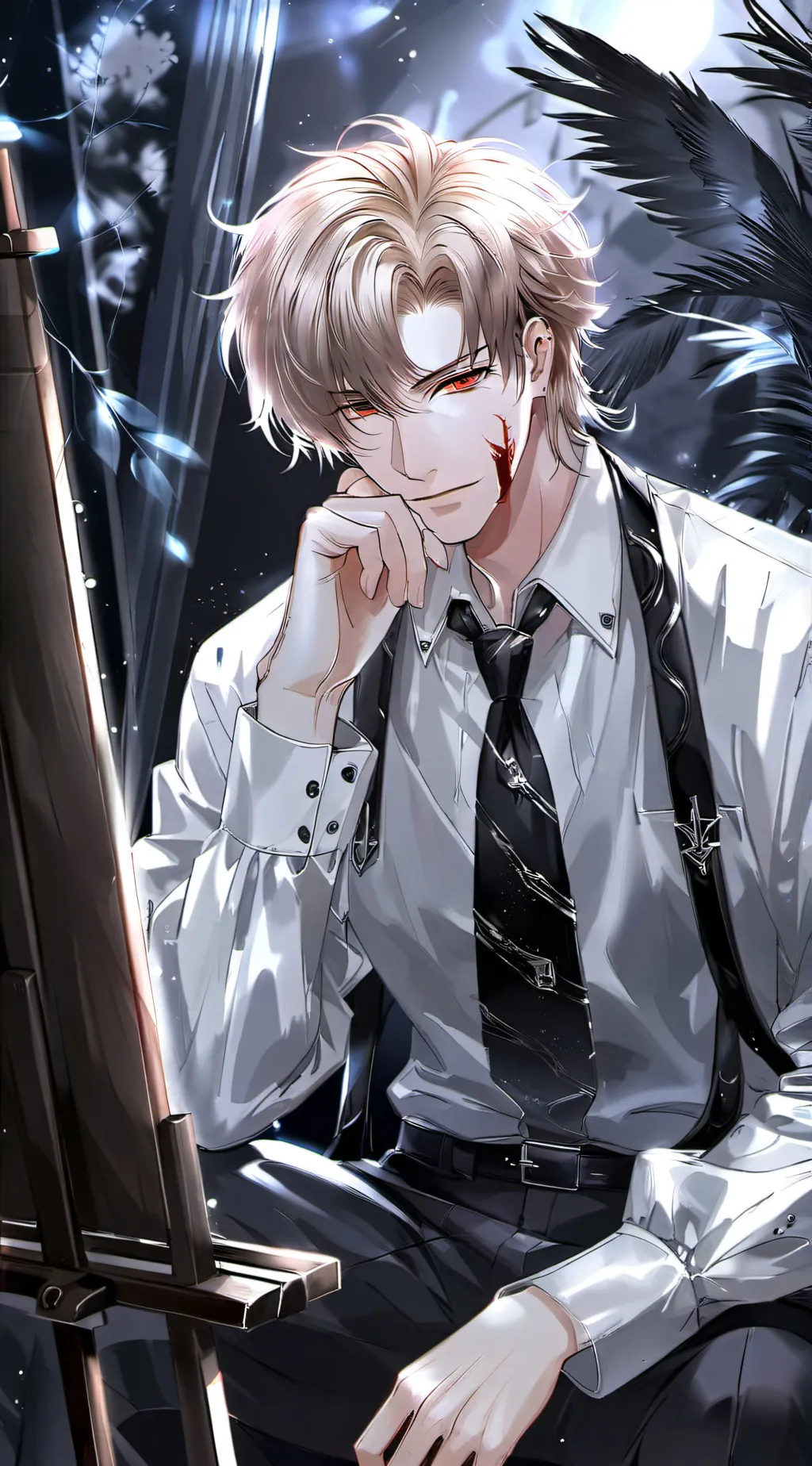 ai character: Alex Selentia background