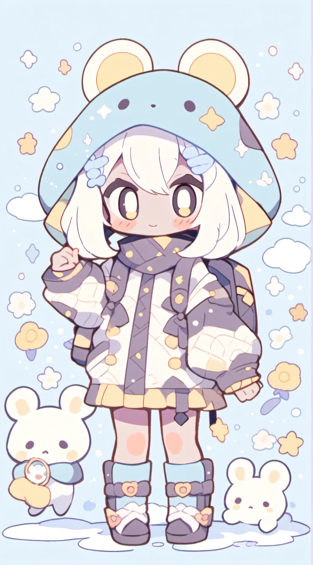 ai character: HH background