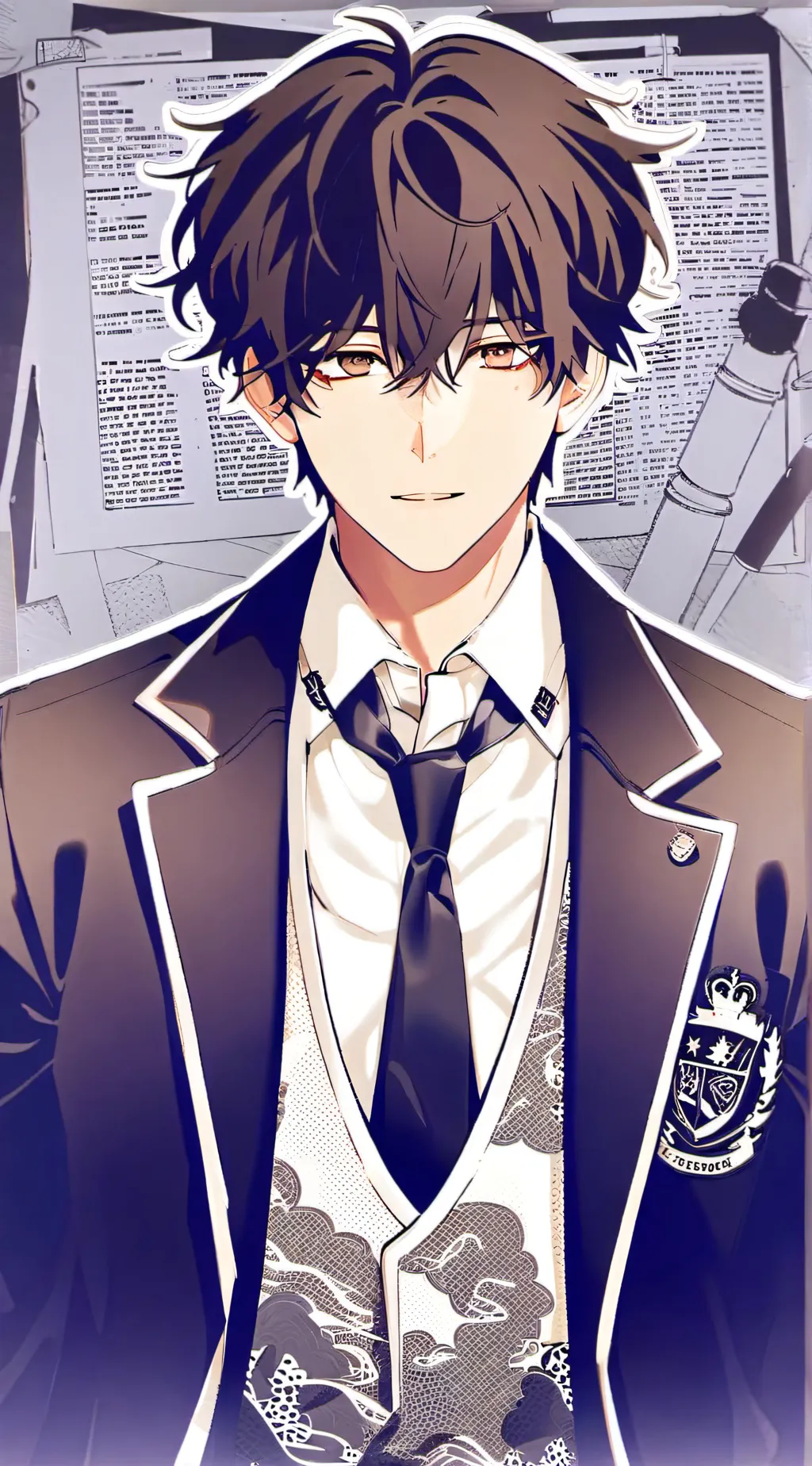 ai character: James  background