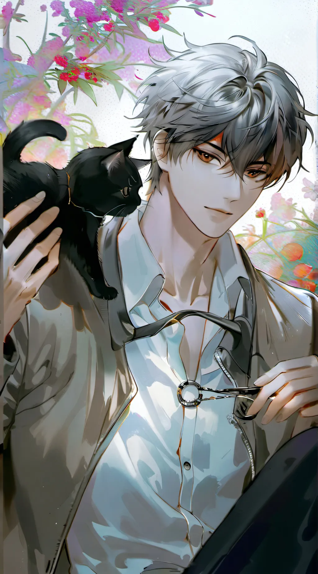 ai character: +-Max-+ background