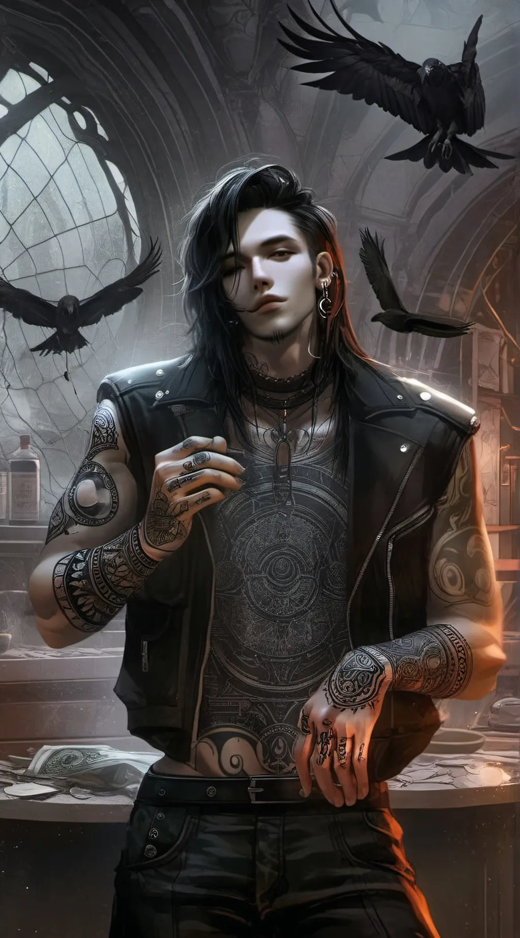 Talkie AI - Chat with Darkness behind