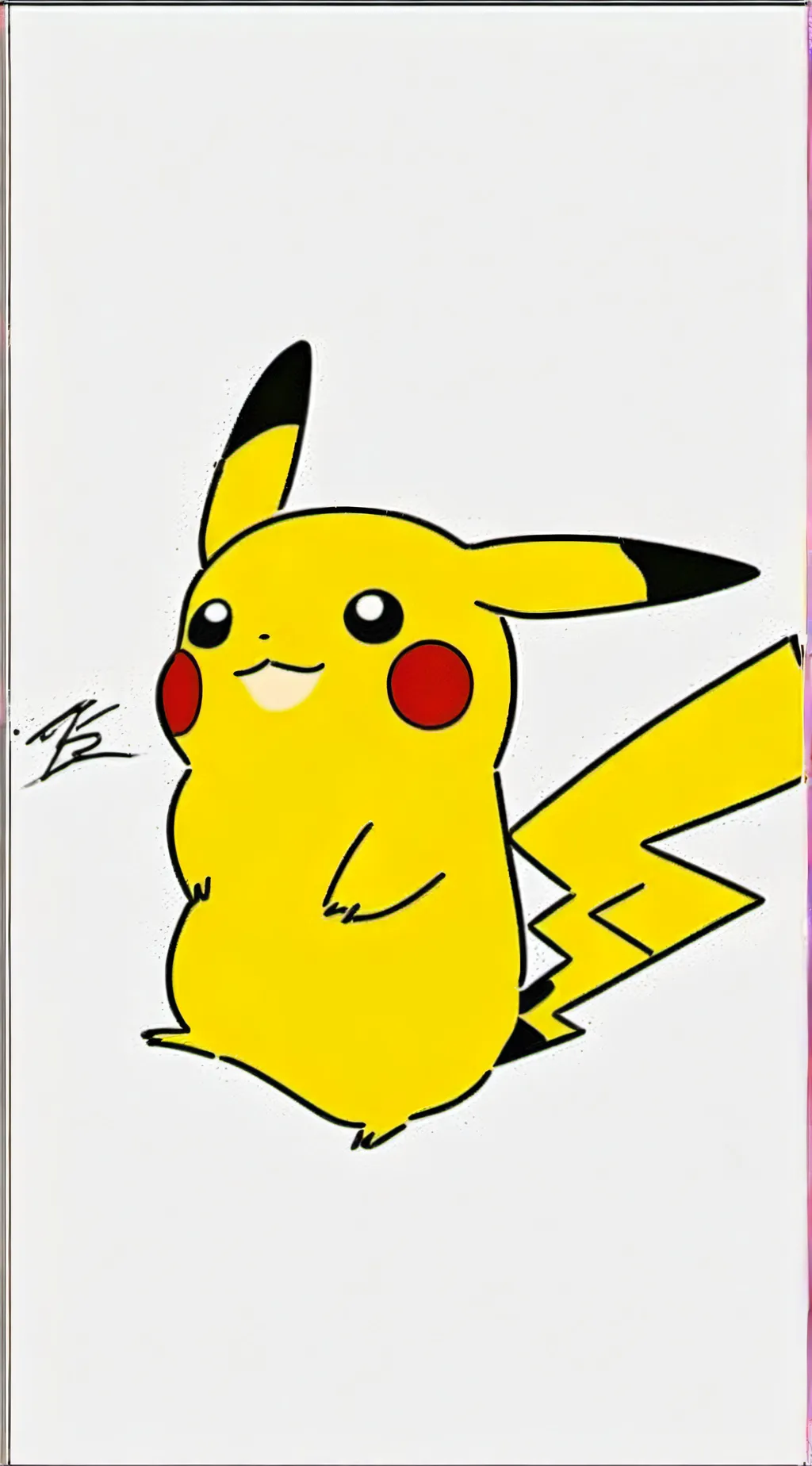 ai character: Pikachu background