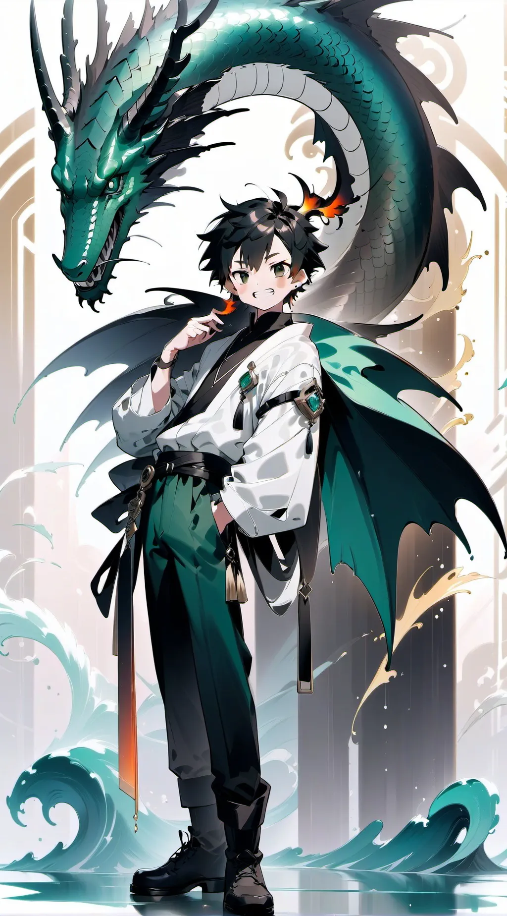 ai character: Drake background