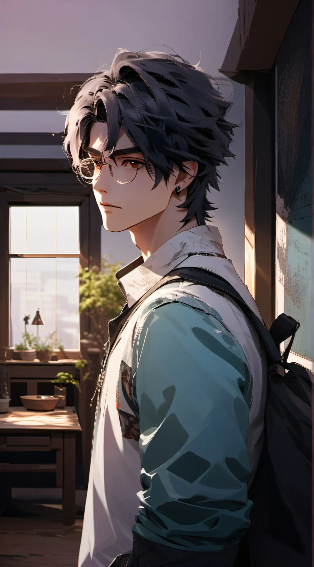 ai character: Ethan background