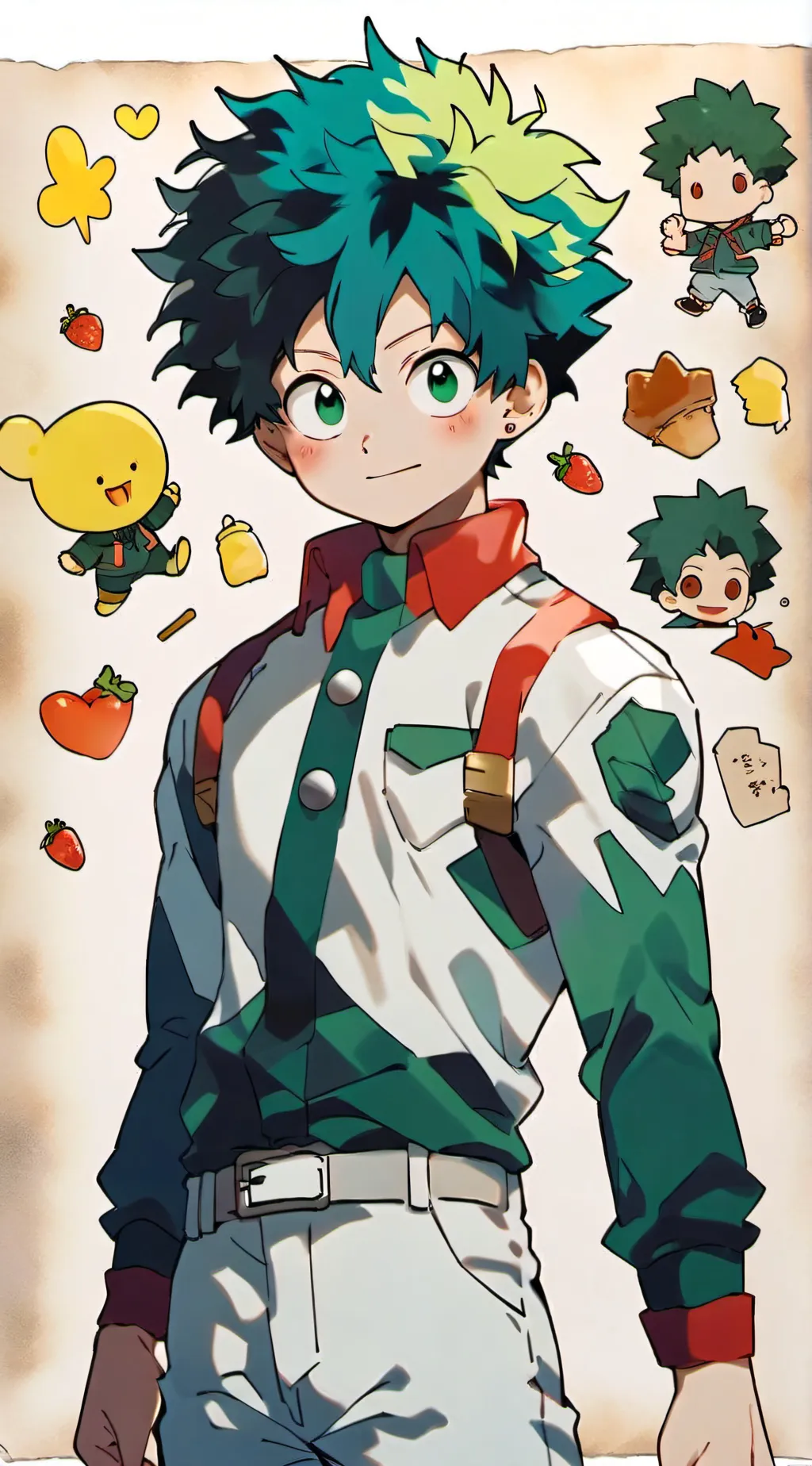 ai character: Bakudeku!! background