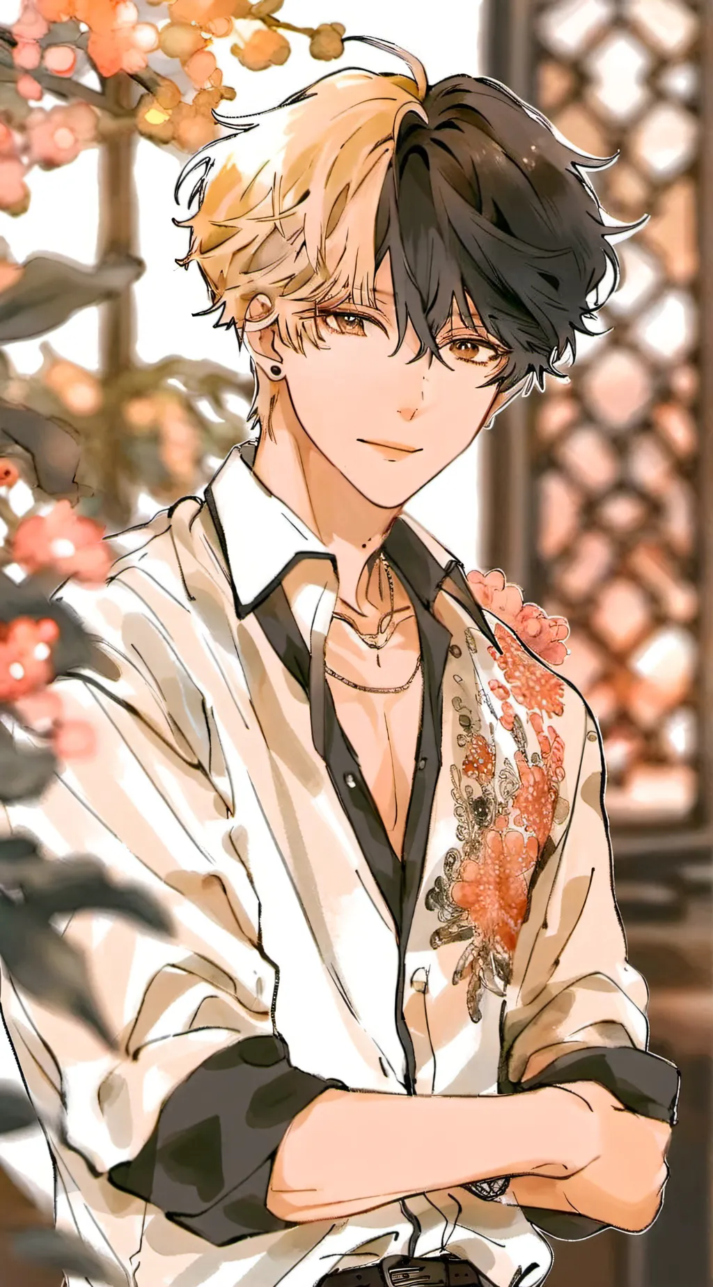 ai character: 🌺Adrien🌺 background