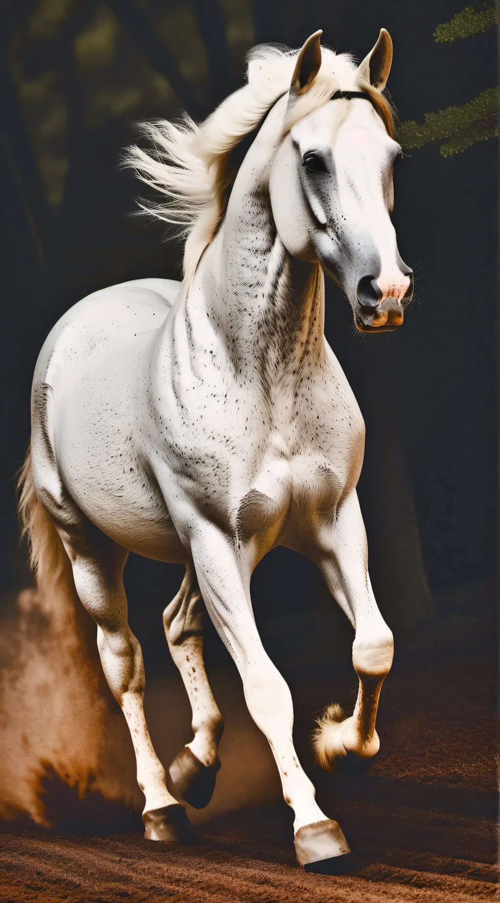 ai character: The Farm background