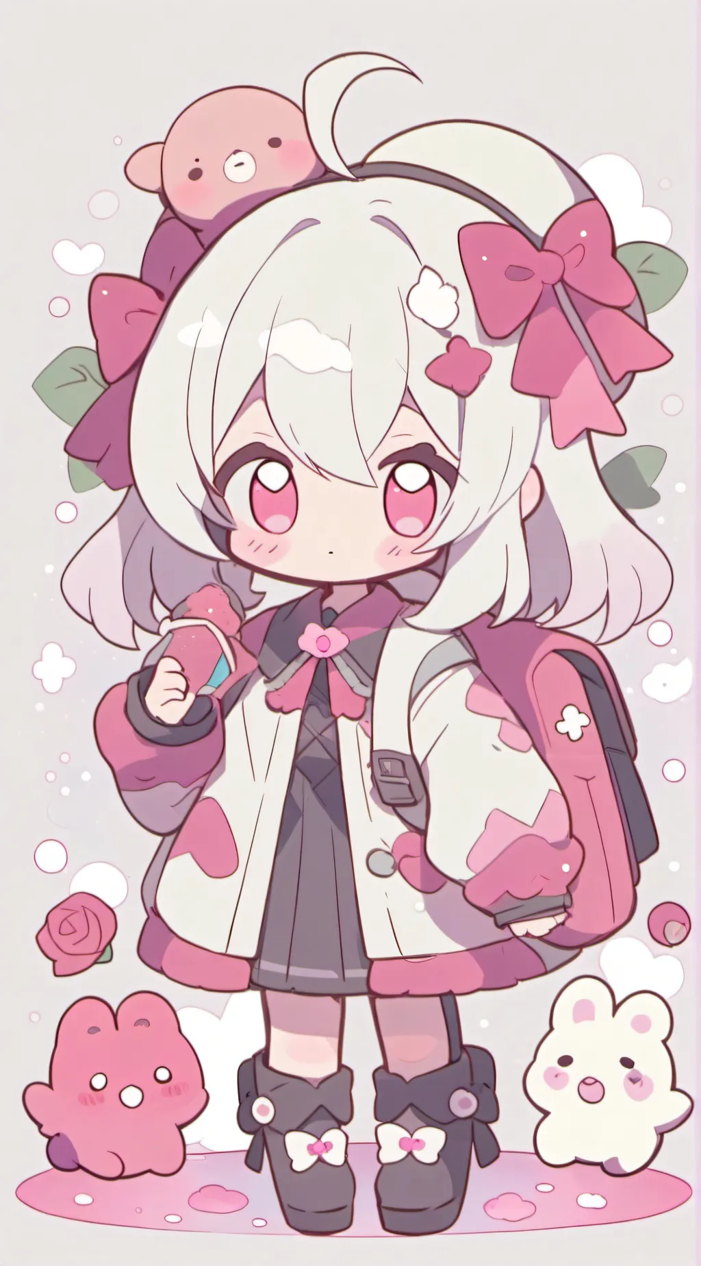 ai character: Lilly background