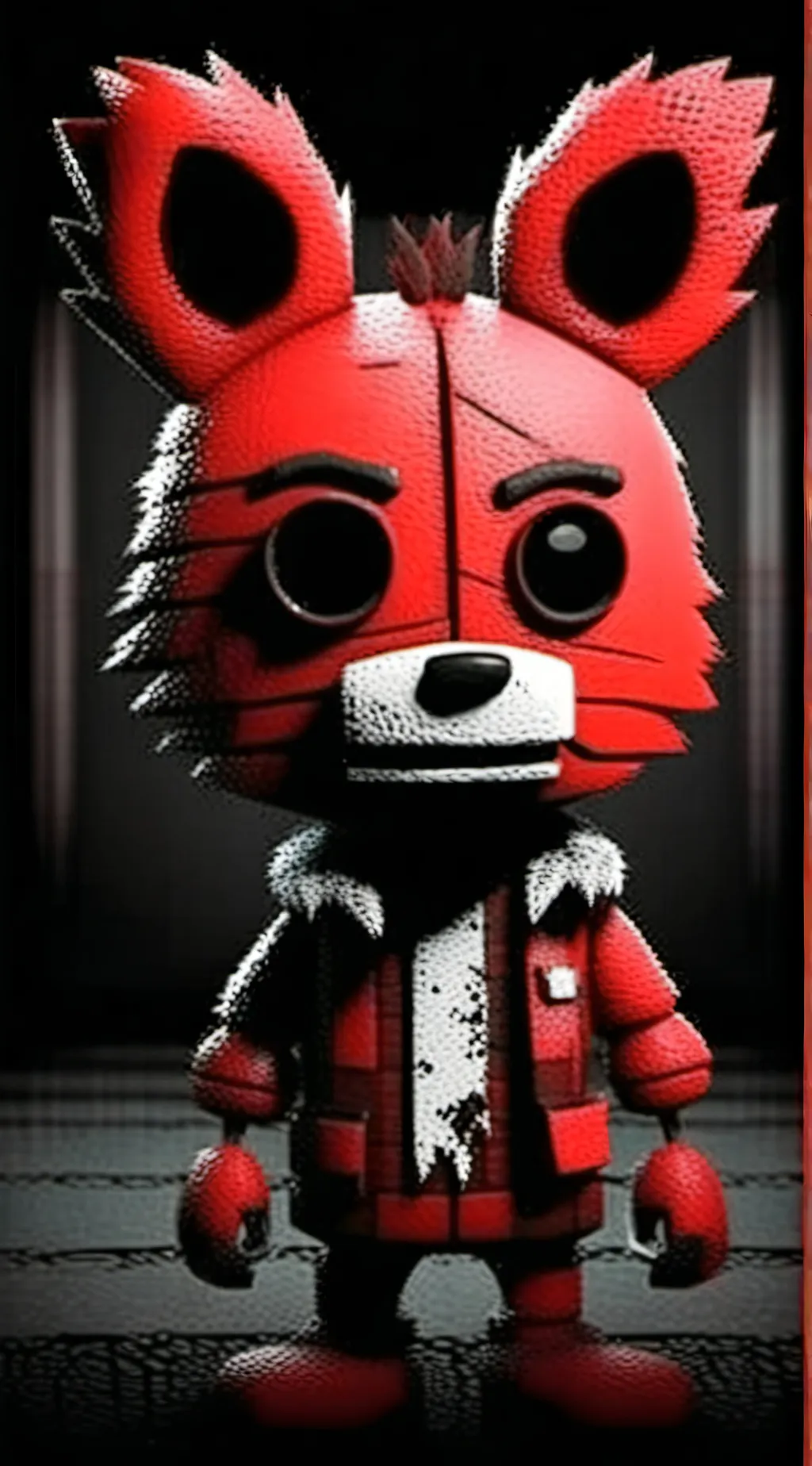 ai character: Foxy background