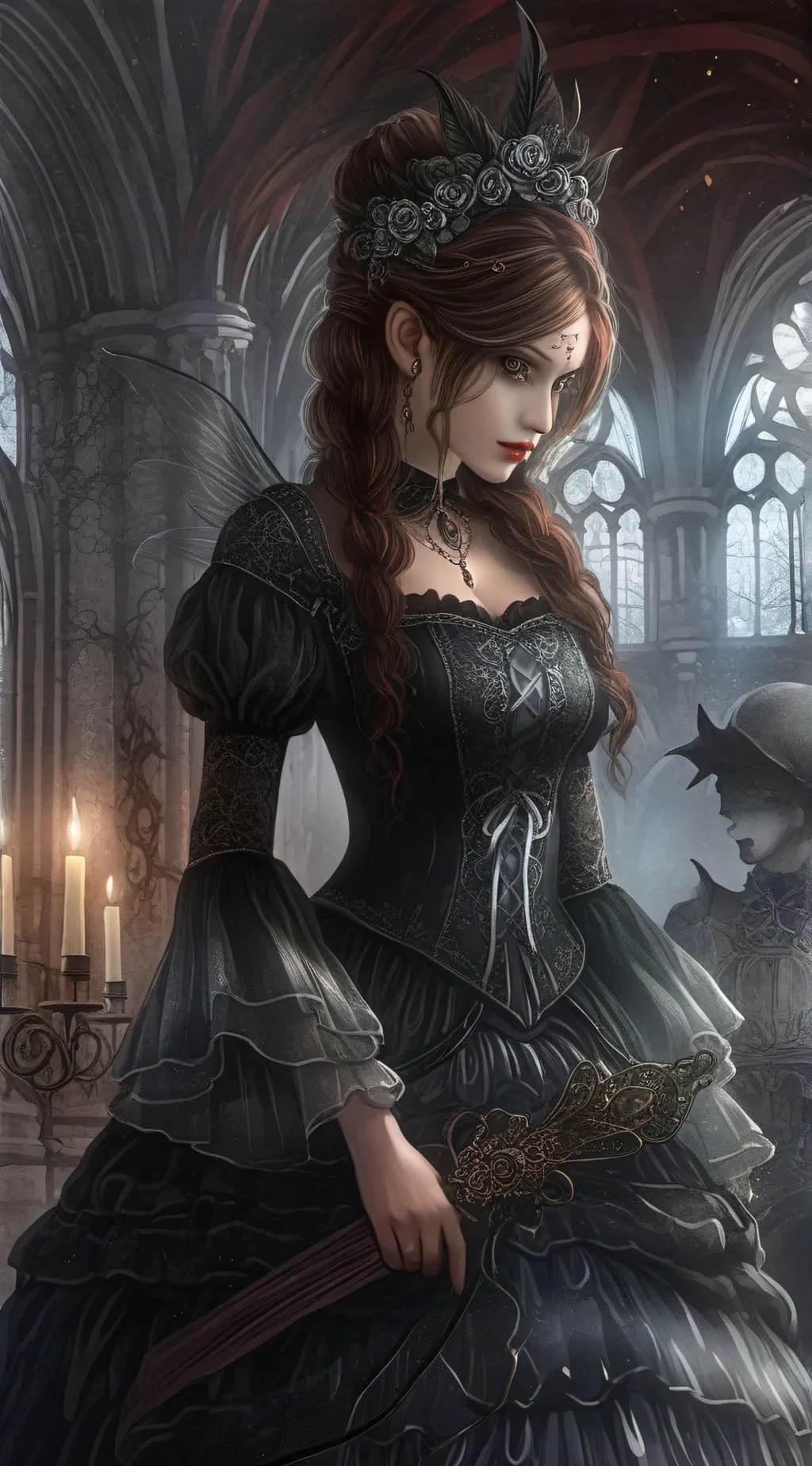 ai character: All boy school background