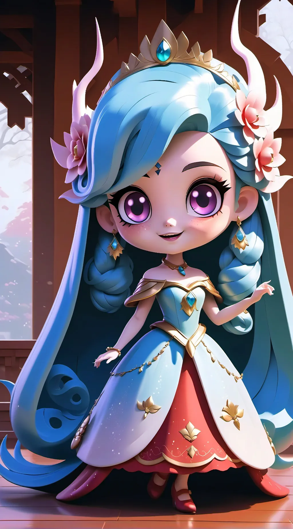 ai character: Queen Avilot background