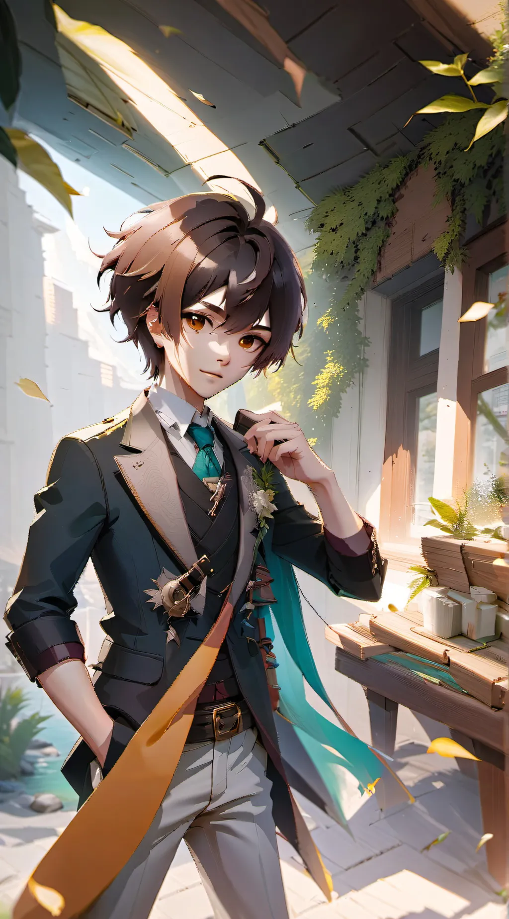 ai character: Alex background