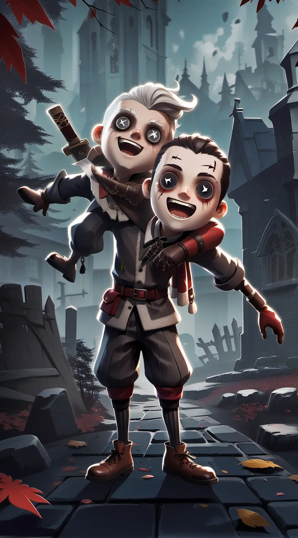 ai character: Lit  background