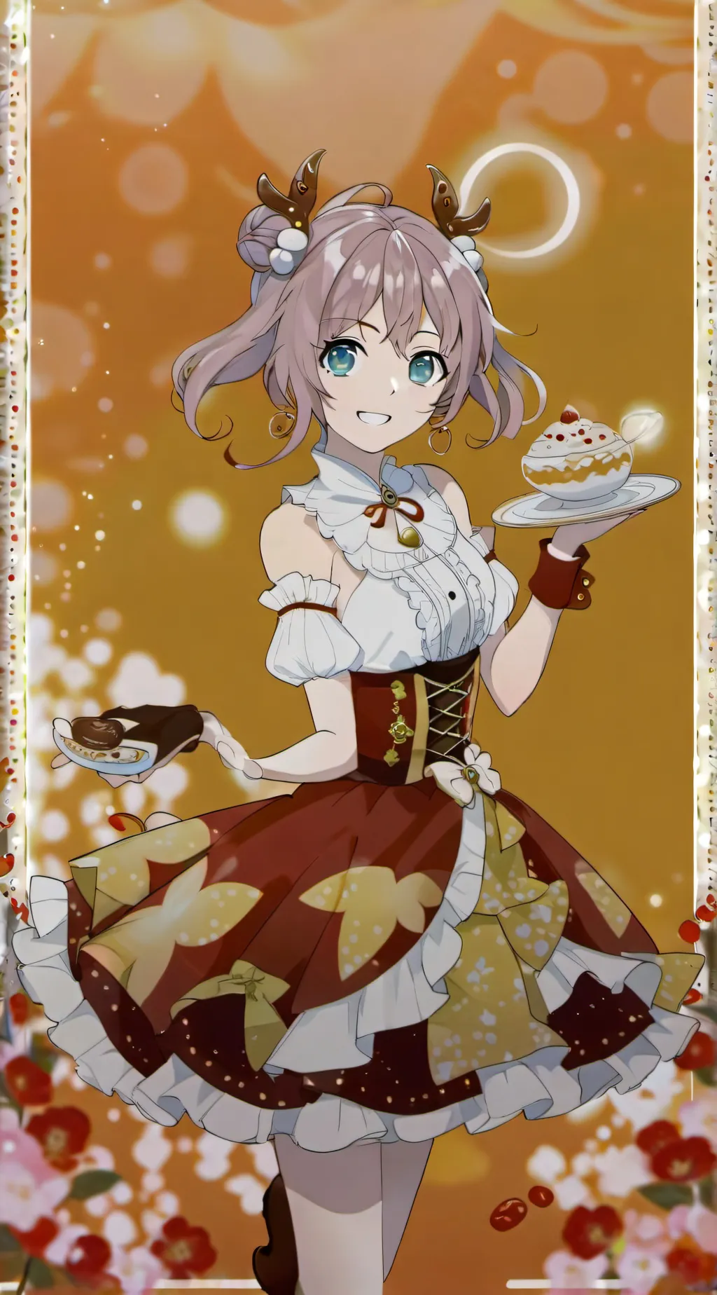 ai character: saaya yamabuki background