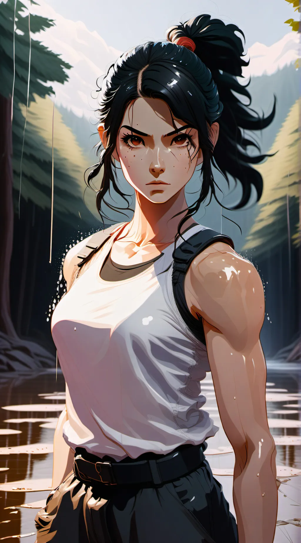 ai character: yoru background