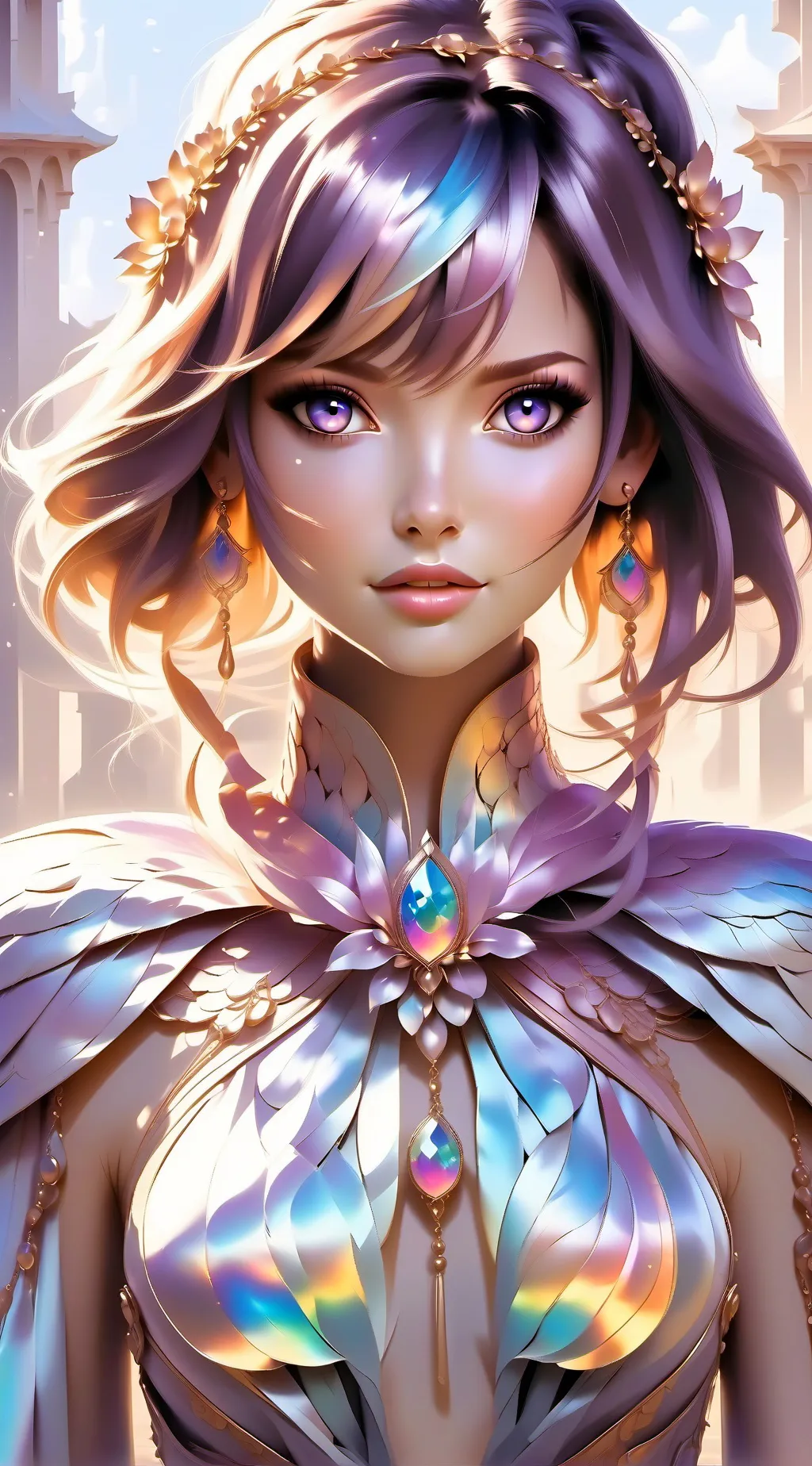 ai character: x. x. x./_ l background