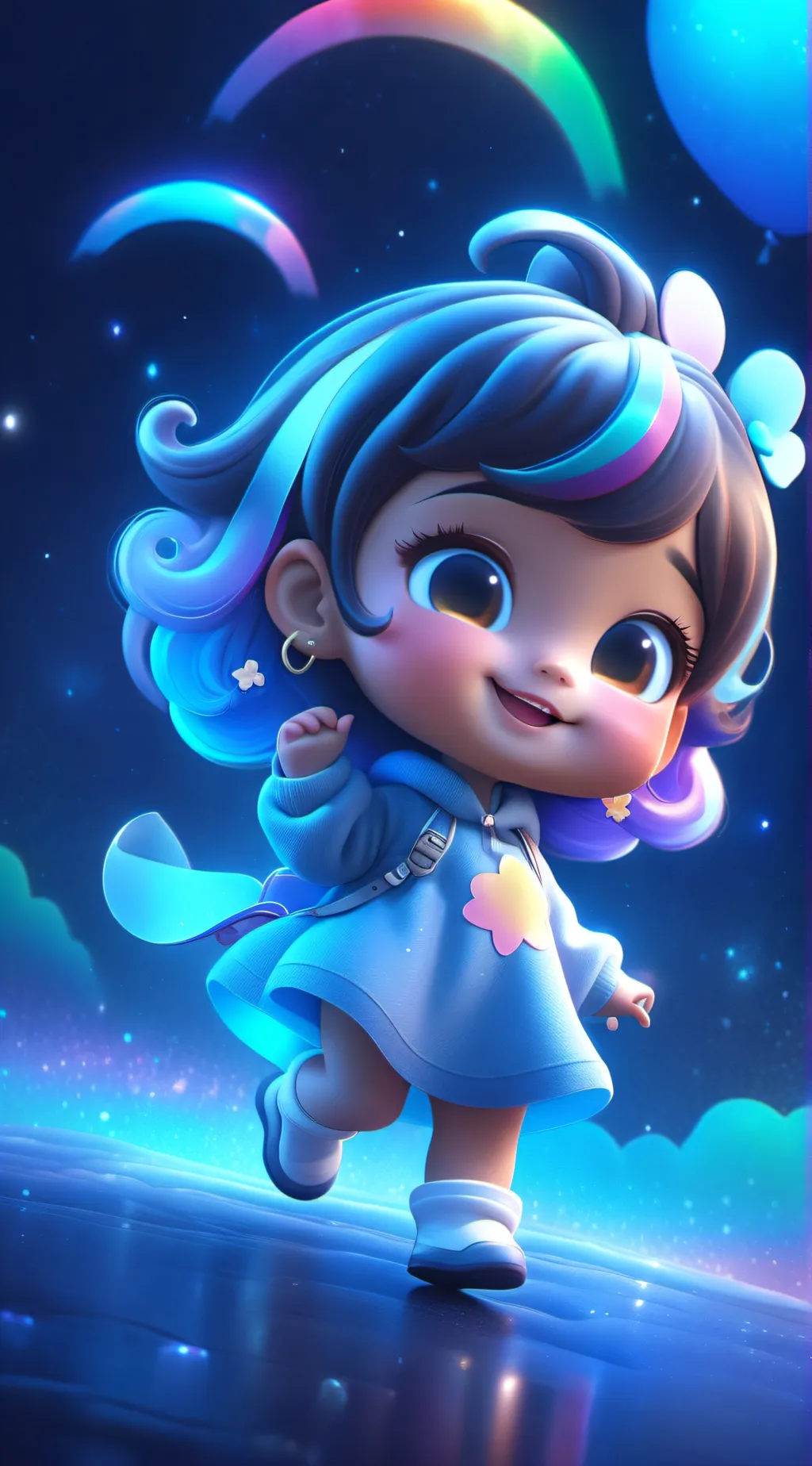 ai character: Aria background