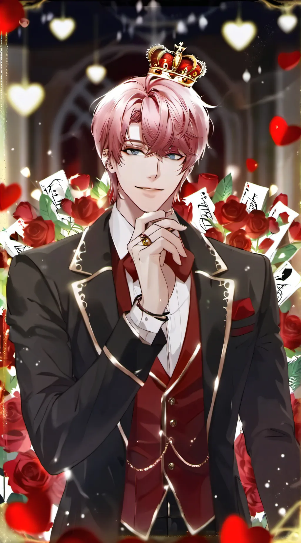 ai character: Caleb Heart background