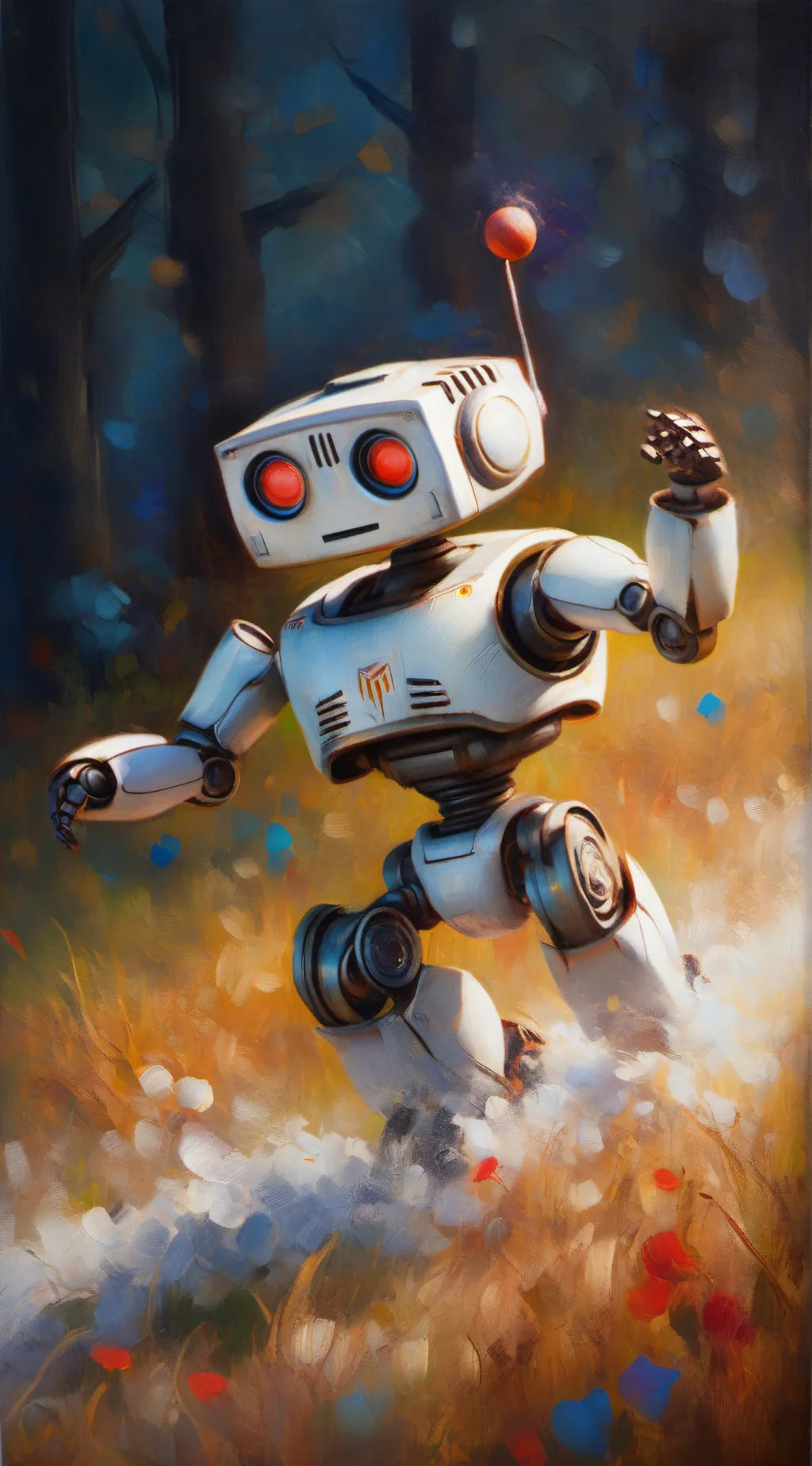 ai character: Robot background