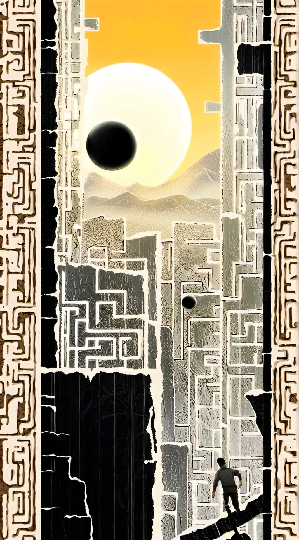 ai character: maze runner  background