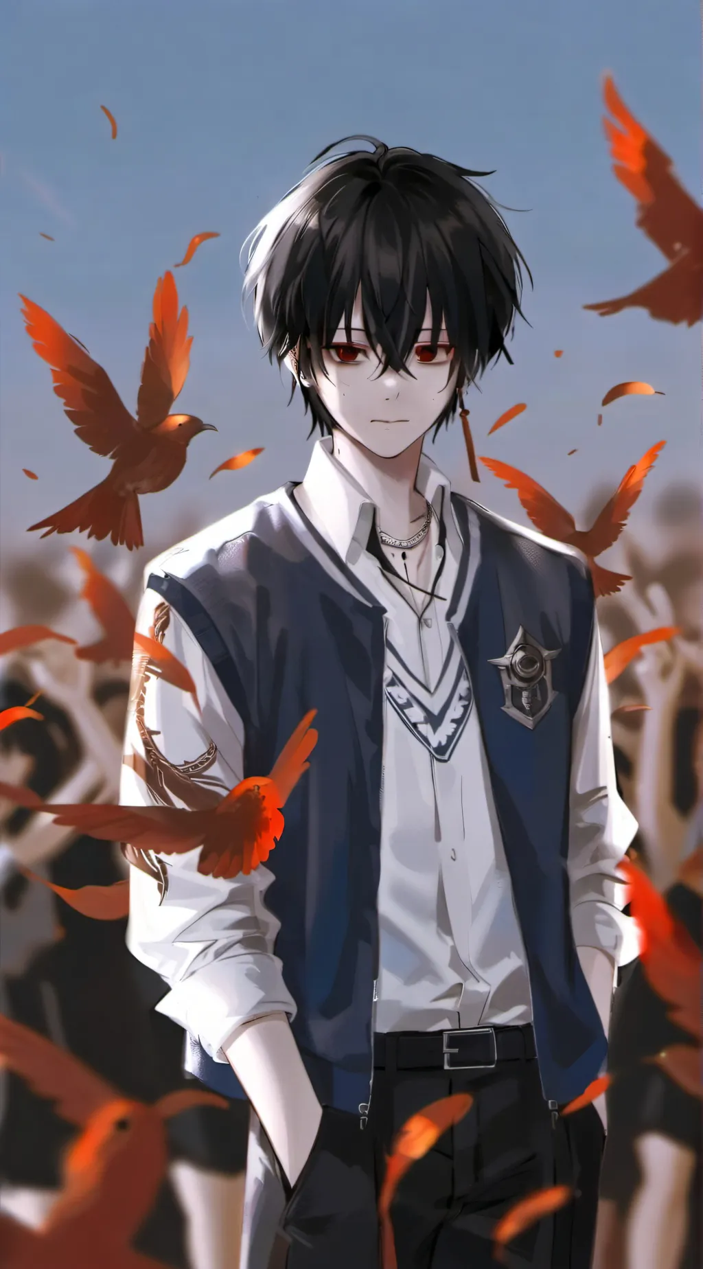 ai character: Max background