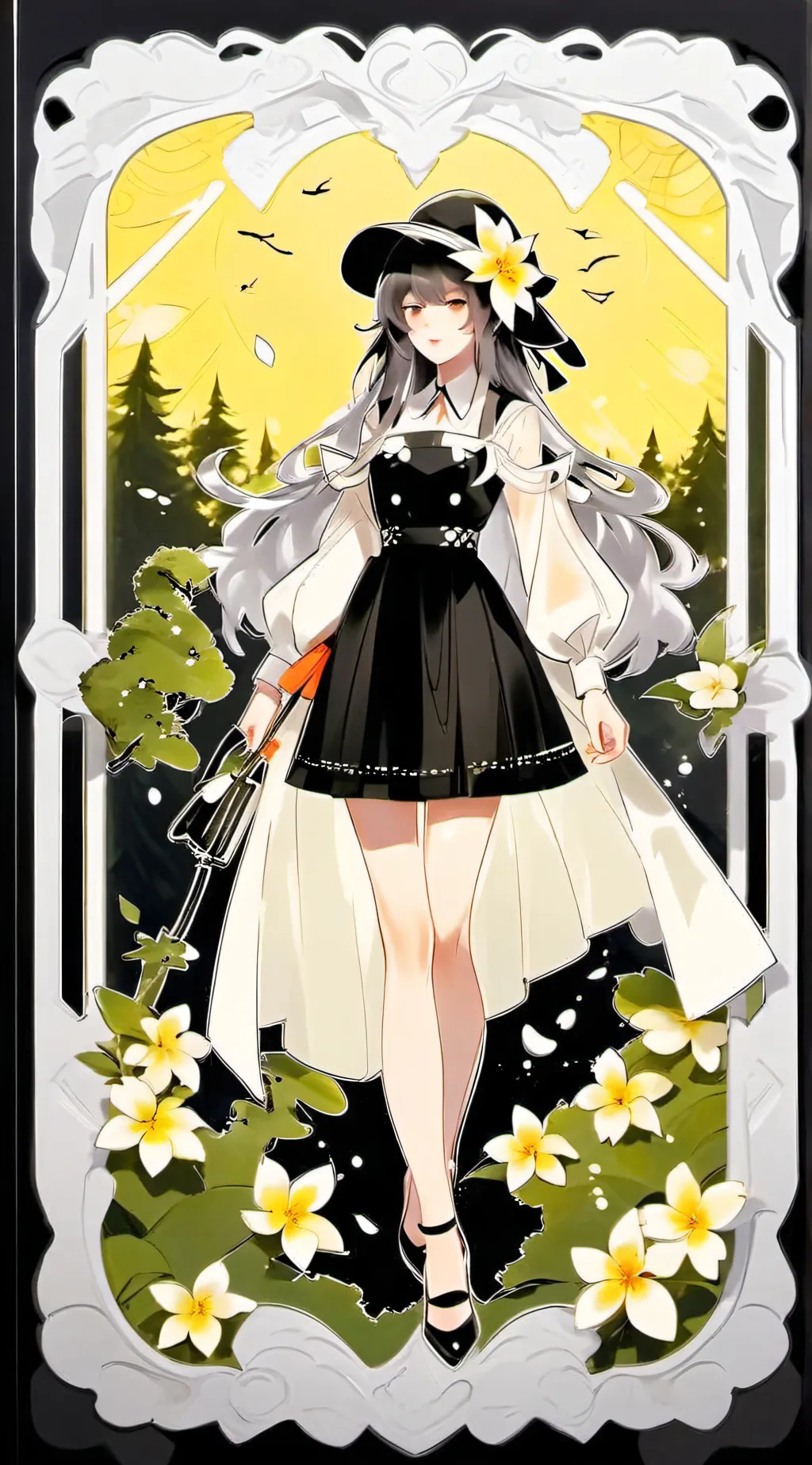 ai character: Lily  background
