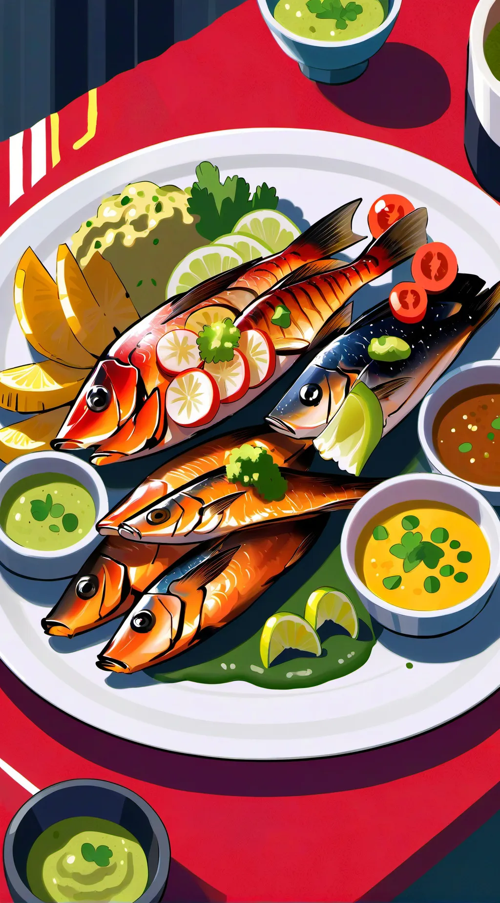 ai character: Aria background