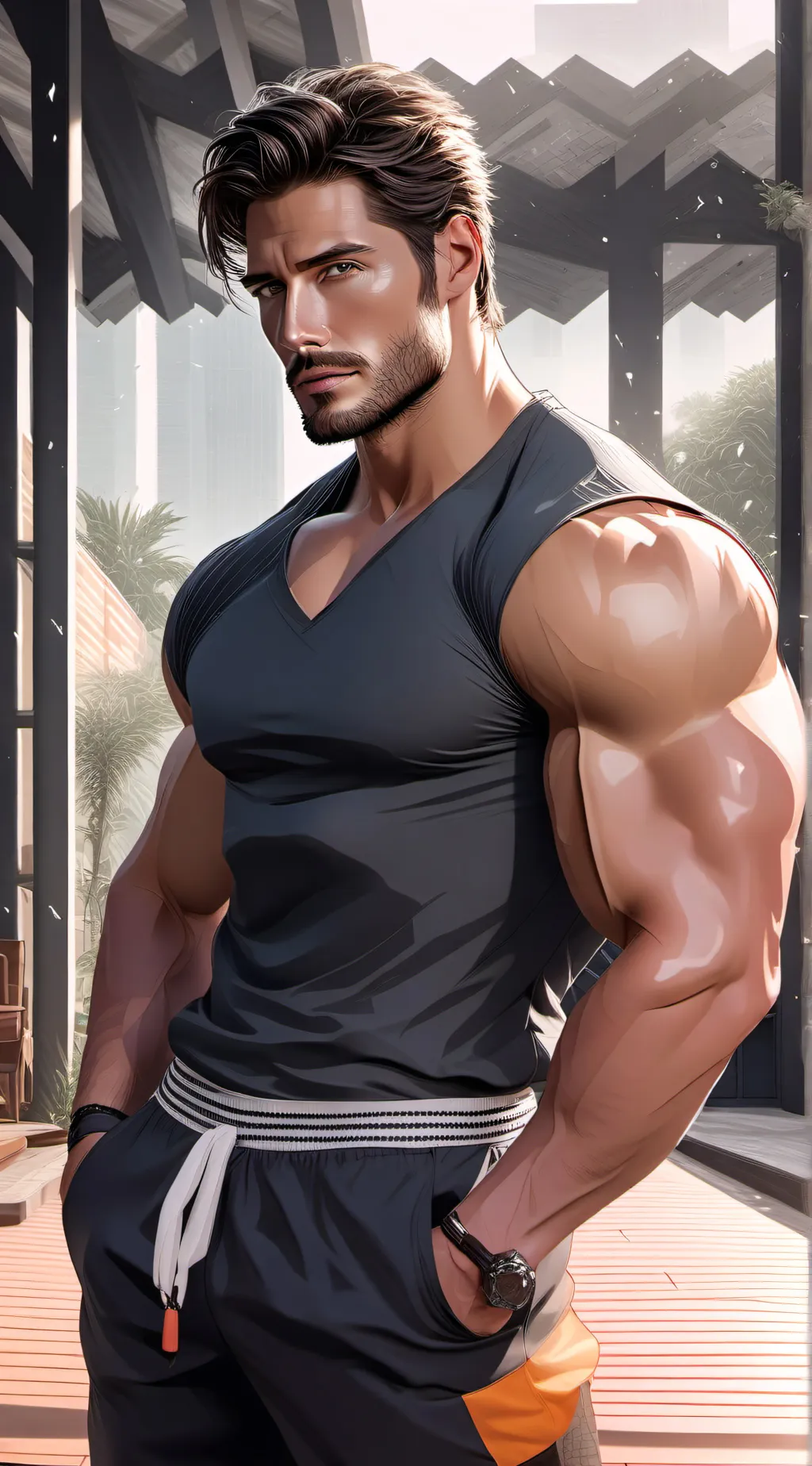 ai character: Antonio Petrilla background