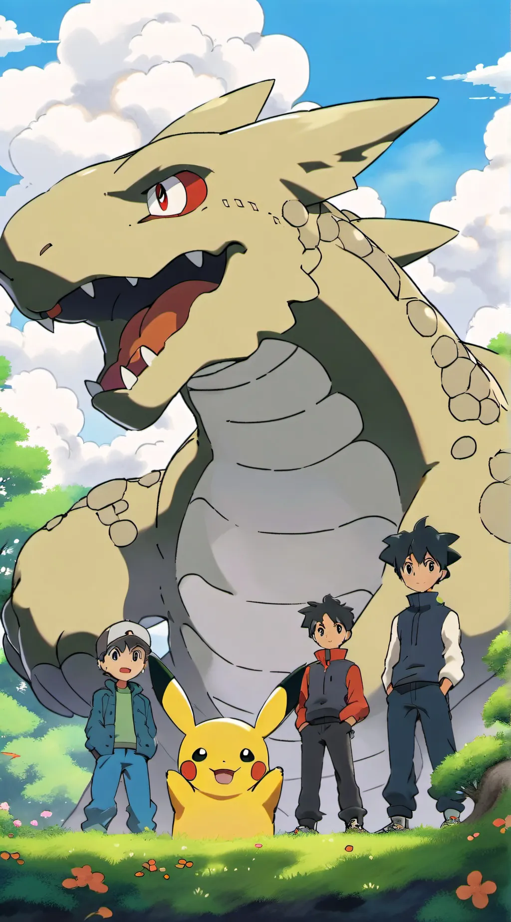 ai character: Pokemon adventure  background