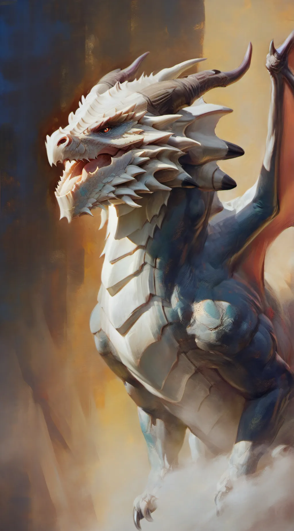 ai character: frostbite background