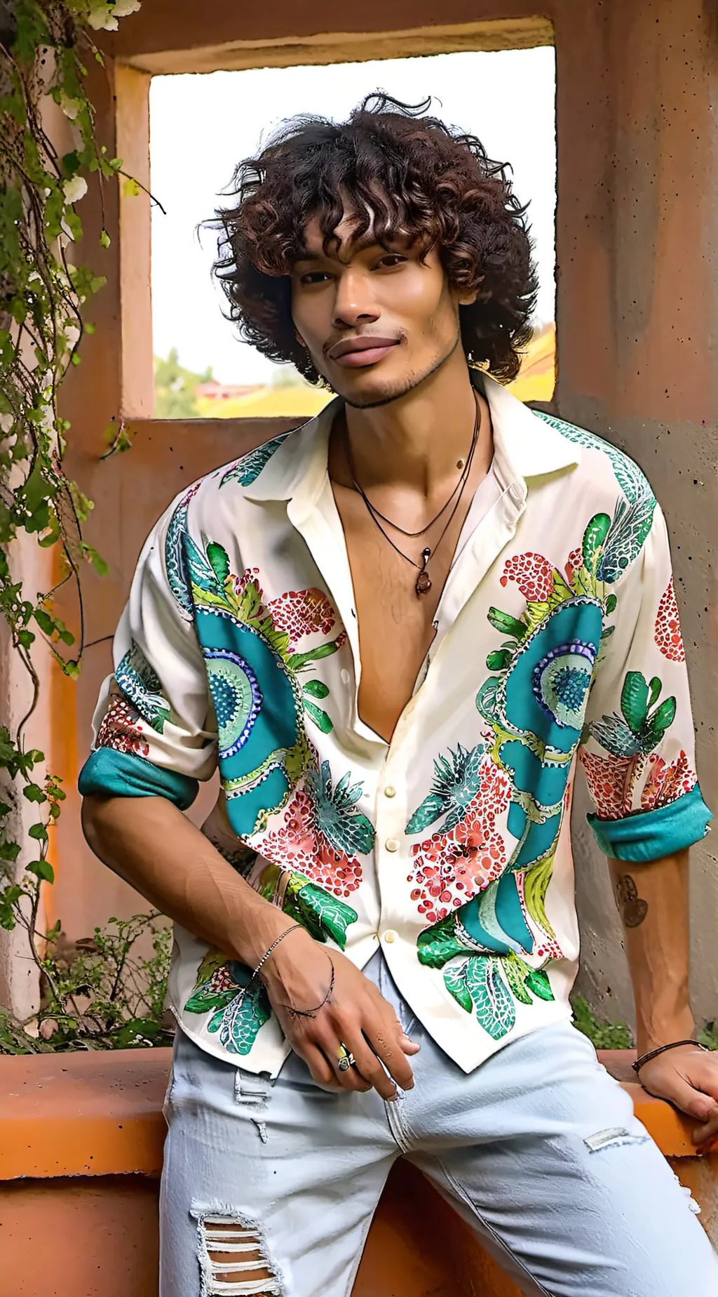 ai character: Jacob  background